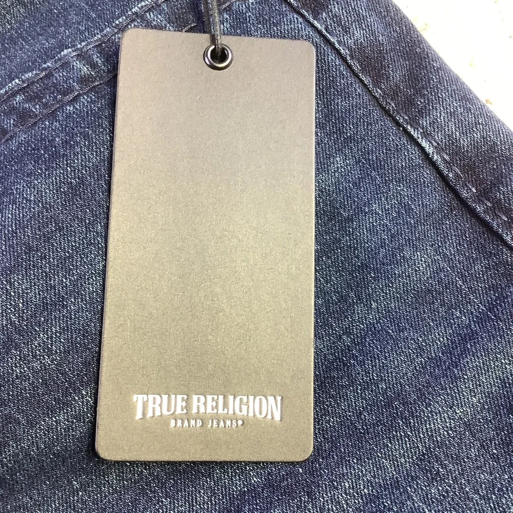 True Religion Geno Flap Big T Relaxed‎ Slim Jeans Mens 30 x 32 (Actual 30 x 31)